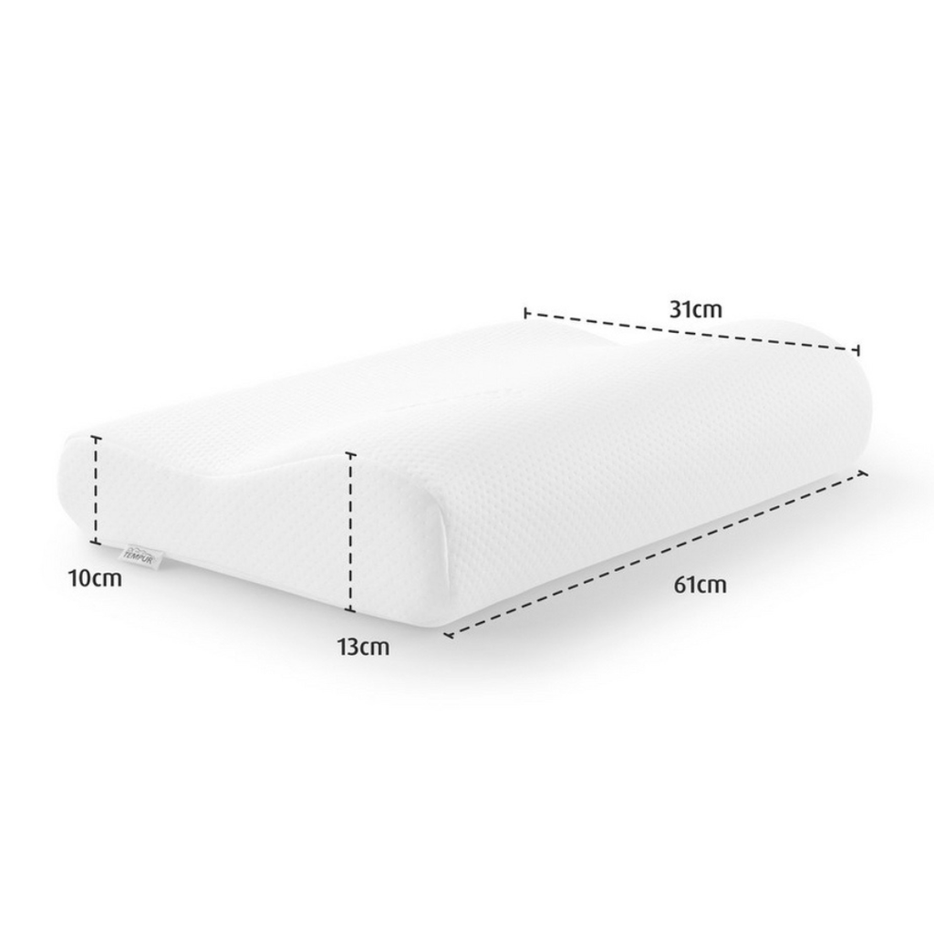 Almohada TEMPUR cervical ayuda a eliminar los puntos de presión