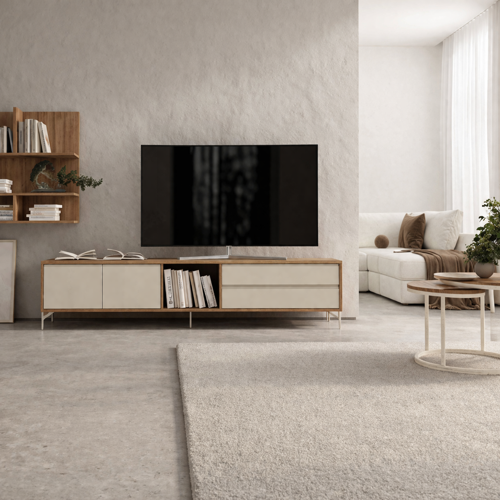 Mueble TV estilo contemporáneo